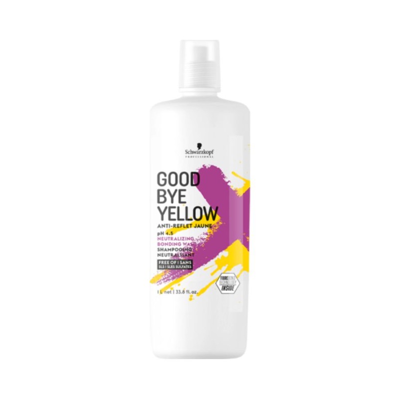 Schwarzkopf Good Bye Yellow Champú neutralizante antiamarillo 1000 ml