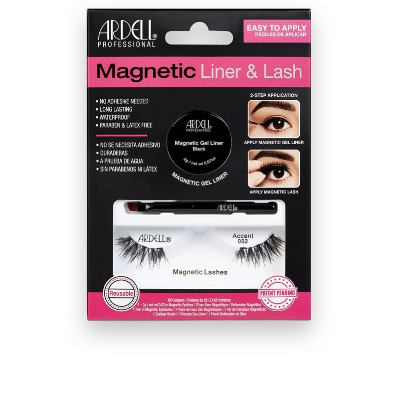 MAGNETIC LINER LASH ACCENT pestanas 002 gel liner 3 u