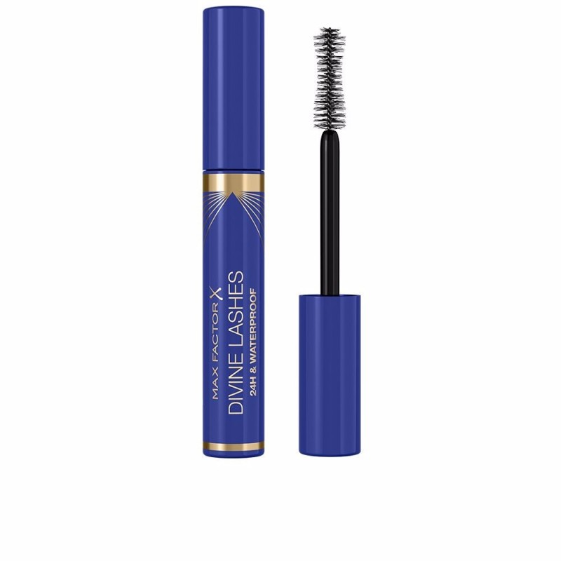 Mascara de pestanas DIVINE LASHES 24H y resistente al agua negra 1 u