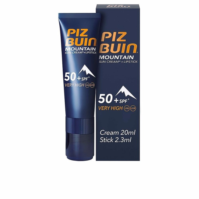 MOUNTAIN SPF50+ suncream 20 ml + lipstick F20 2,3 ml