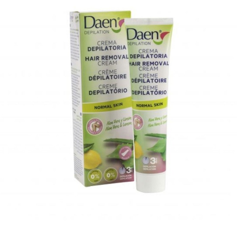 CREMA DEPILATORIA aloe vera y limón piel normal 125 ml