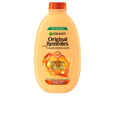 ORIGINAL REMEDIES champú tesoros de miel 600 ml