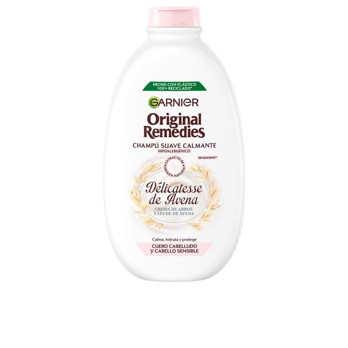 ORIGINAL REMEDIES champú delicatesse de avena 600 ml