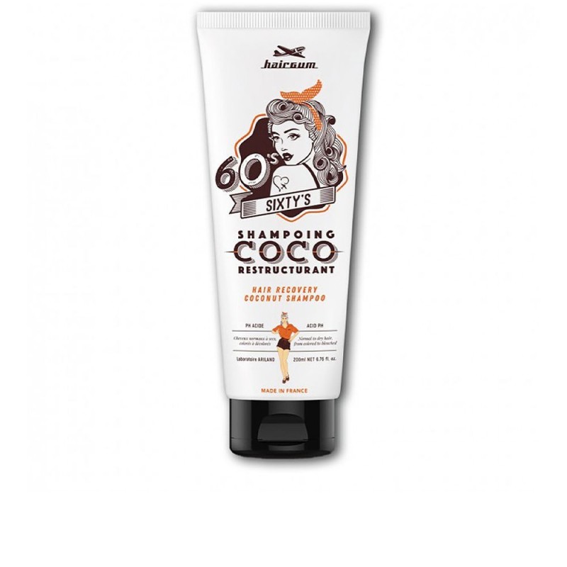 SIXTY'S recovery coconut shampoo 200 ml