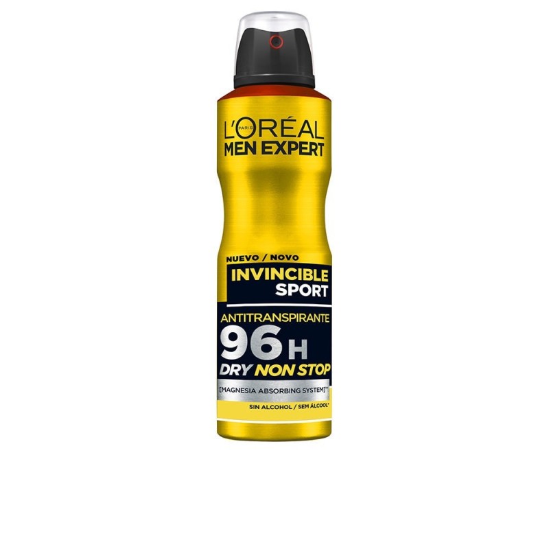 MEN EXPERT INVINCIBLE sport anti-transpirante deo spray 150 ml