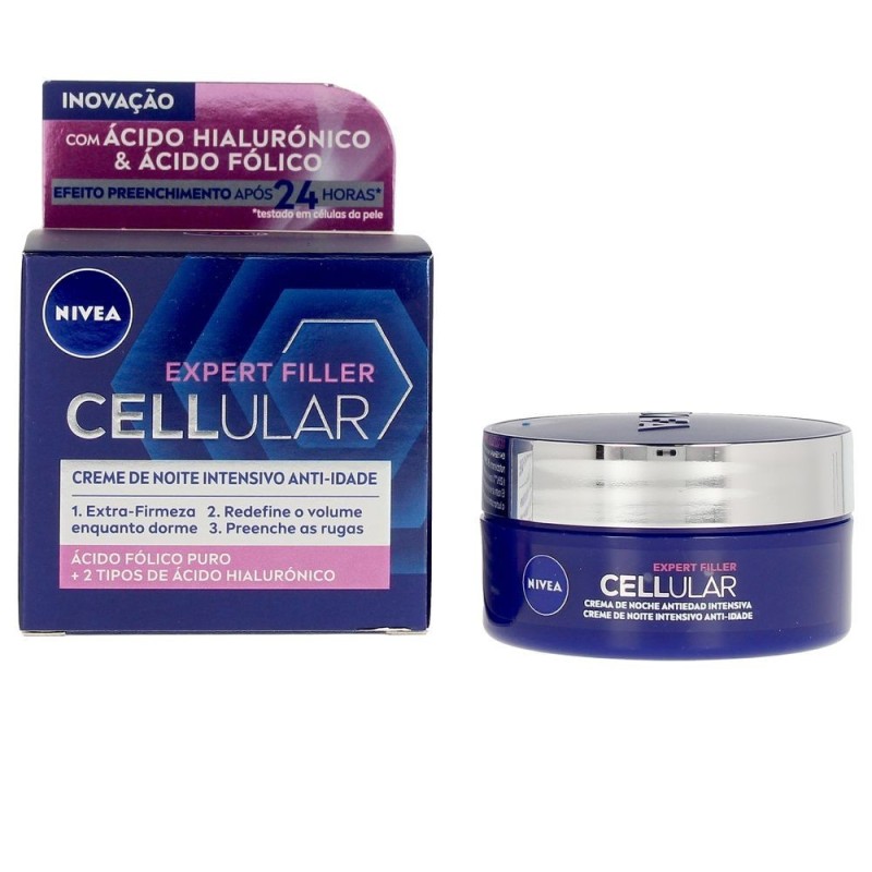 CELLULAR FILLER hialurónico & fólico crema noche 50 ml