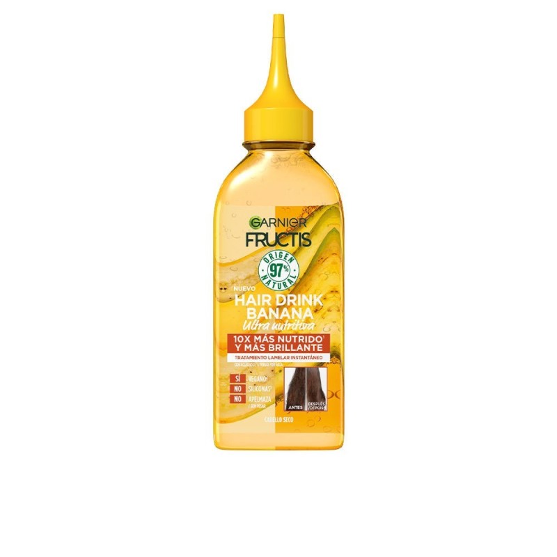 FRUCTIS HAIR DRINK banana tratamiento ultra nutritiva 200 ml