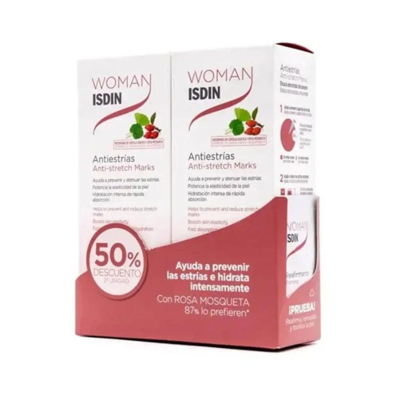 WOMAN crema antiestrías duo 2 x 250 ml