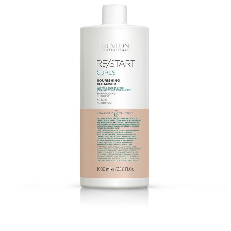 RE-START curls nourishing cleanser 1000 ml