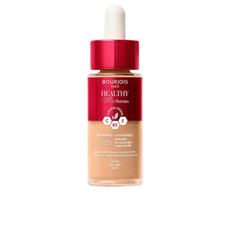 HEALTHY MIX serum foundation base de maquillaje 57N bronze 30 ml