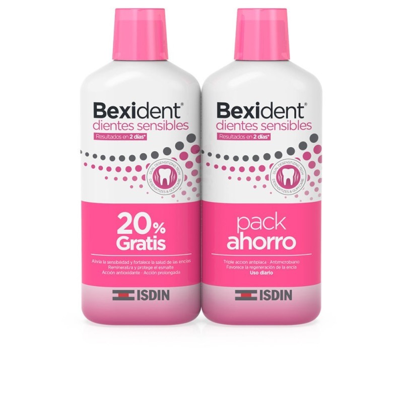 BEXIDENT DIENTES SENSIBLES colutorio dúo 2 x 500 ml