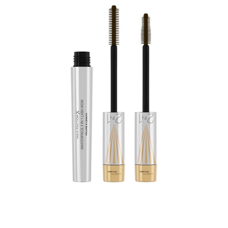 MASTERPIECE 2 IN 1 LASH WOW mascara de pestanas 02 black brown 7 ml