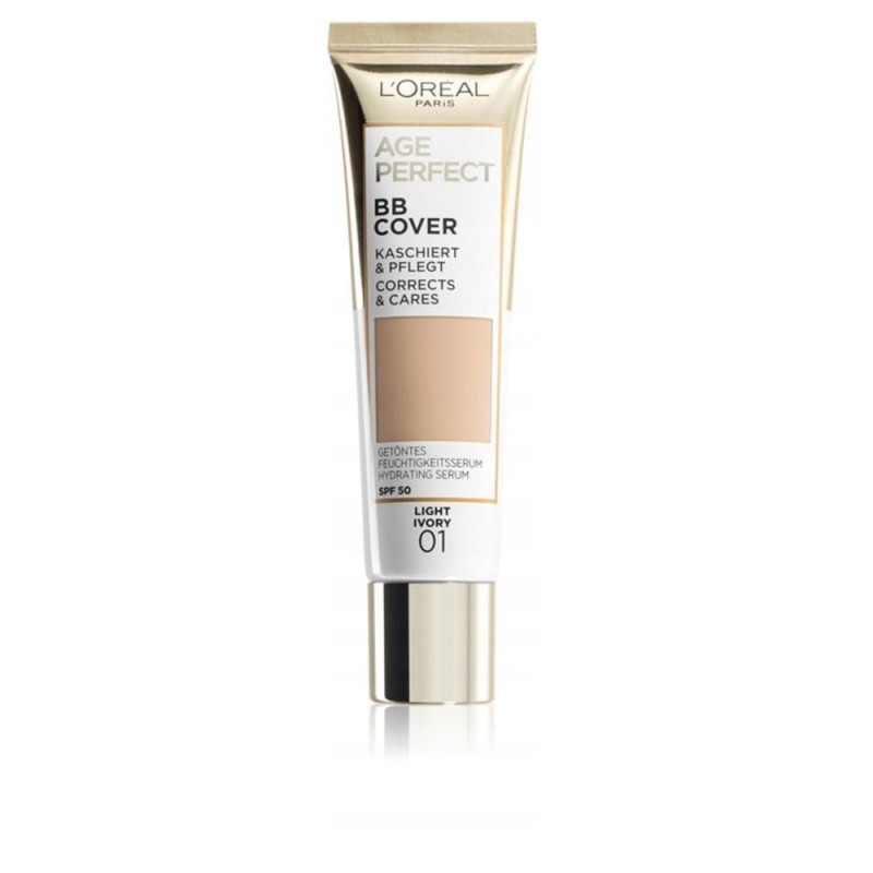 AGE PERFECT BB COVER maquillaje liquido SPF50 01 light ivory 30 ml