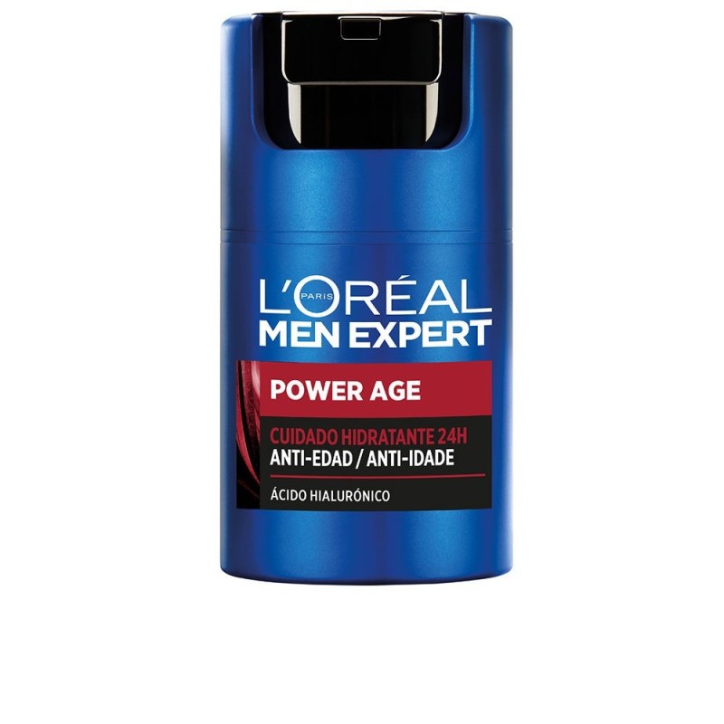 MEN EXPERT POWER AGE crema a.hialurónico anti-edad 50 ml