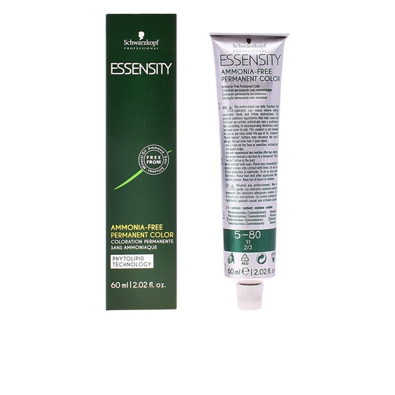 ESSENSITY ammonia free permanent color 5 80