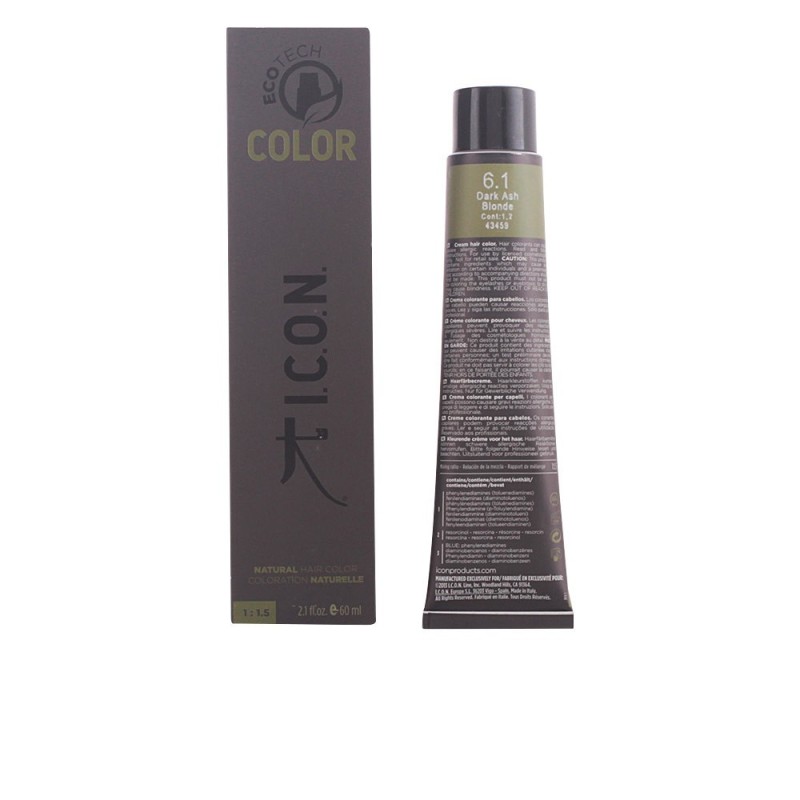 ECOTECH COLOR natural color 61 dark ash blonde