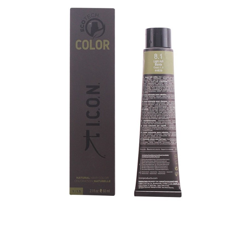 ECOTECH COLOR natural color 81 light ash blonde