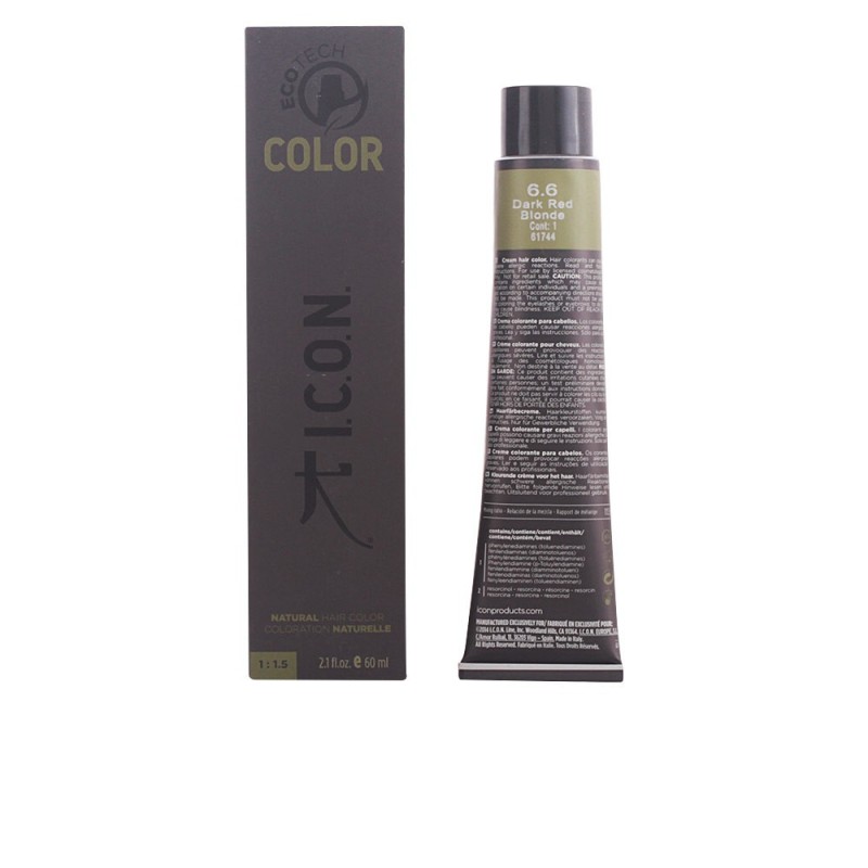 ECOTECH COLOR natural color 66 dark red blonde