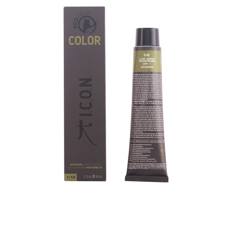 ECOTECH COLOR 843 light copper golden blonde