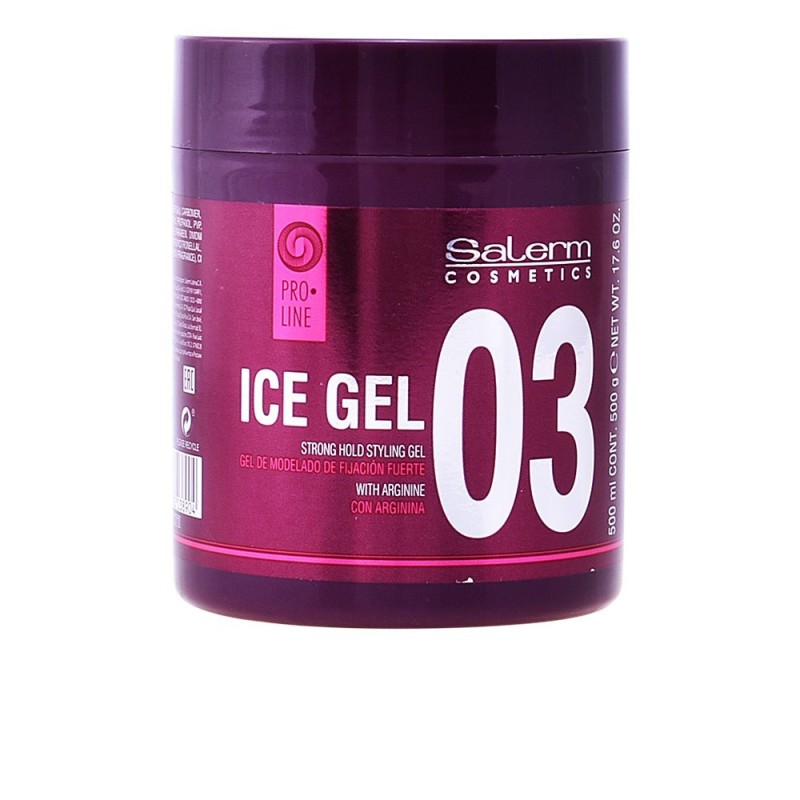 ICE GEL strong hold styling gel 500 ml