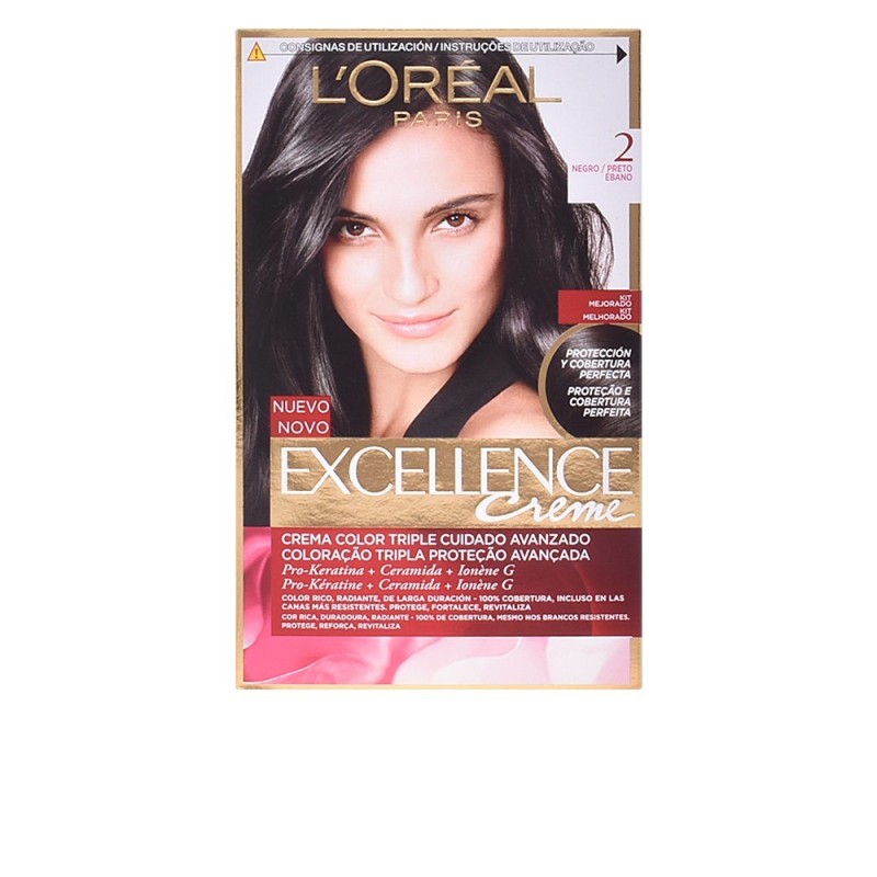 EXCELLENCE Creme tinte 2 moreno muy oscuro 192 ml