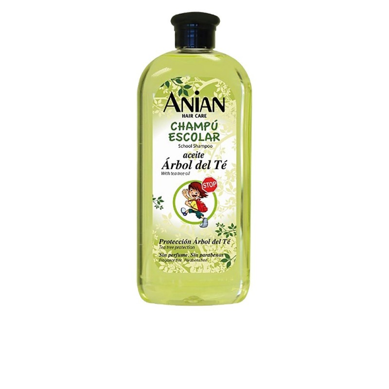 CHAMPÚ ESCOLAR aceite árbol de té 400 ml