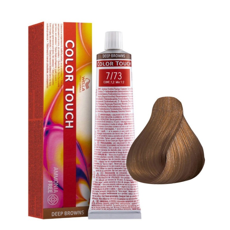 COLOR TOUCH DEEP BROWN ammonia free 7/73 60 ml