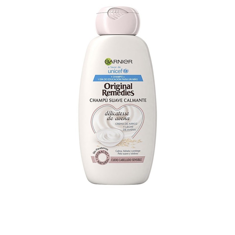 ORIGINAL REMEDIES champú delicatesse de avena 300 ml