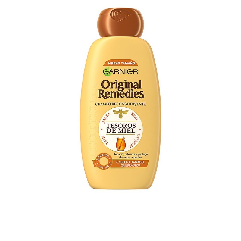 ORIGINAL REMEDIES champú tesoros de miel 300 ml