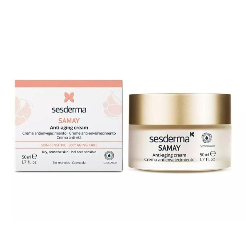 SAMAY crema antienvejecimiento piel sensible 50 ml