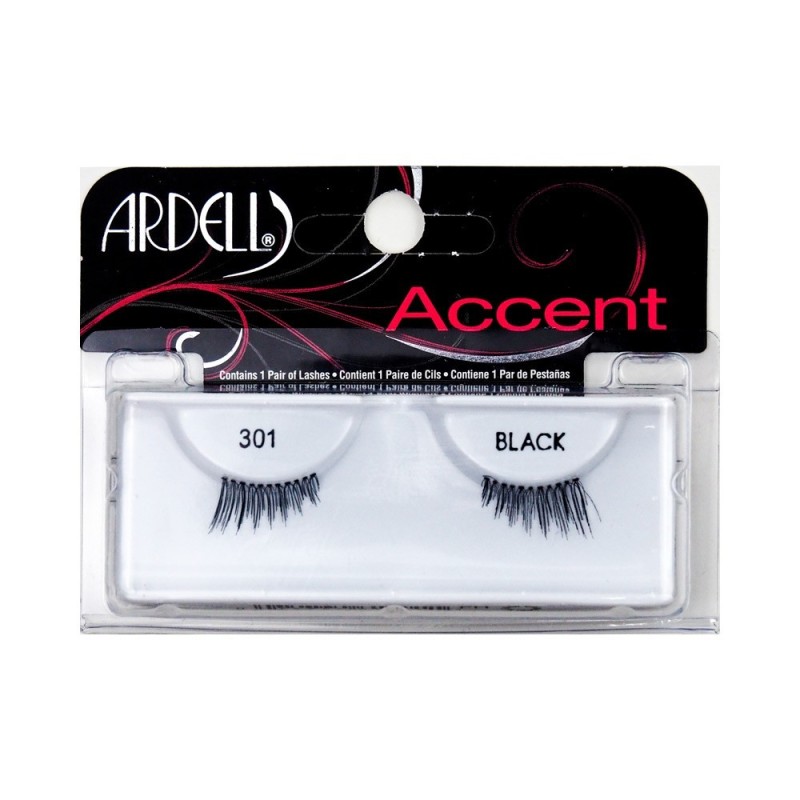 ACCENT pestanas 301 black 1 u