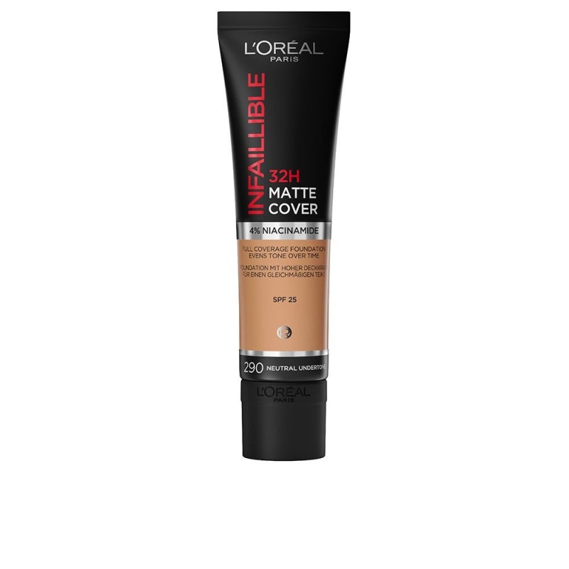 INFAILLIBLE 32H matte cover foundation 290 golden amber 30 ml