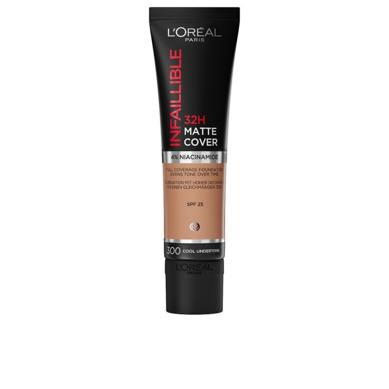 INFAILLIBLE 32H matte cover foundation 300 amber 30 ml