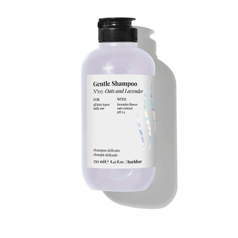 BACK BAR gentle shampoo nº03-oats&lavender 250 ml