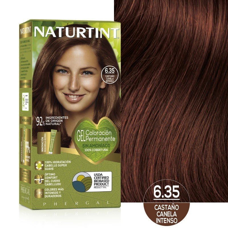 NATURTINT 635 castano canela intenso 170 ml