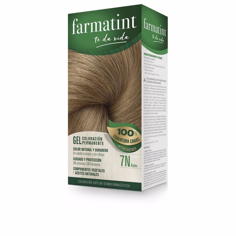 FARMATINT GEL coloracion permanente 7n rubio 5 u