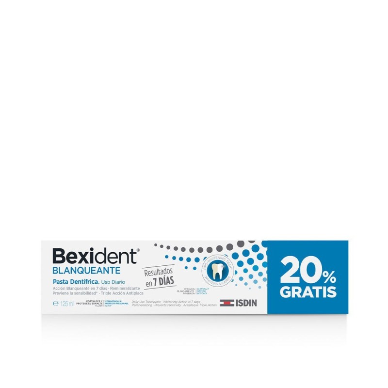 BEXIDENT BLANQUEANTE uso diario pasta dentífrica 125 ml