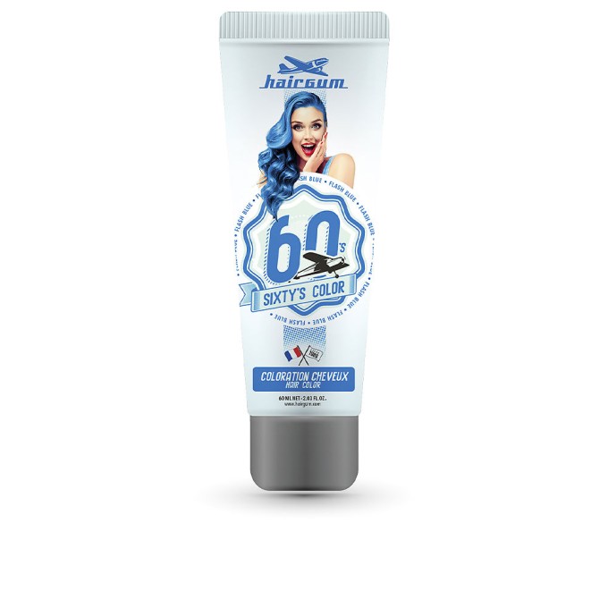 SIXTY S COLOR hair color flash blue