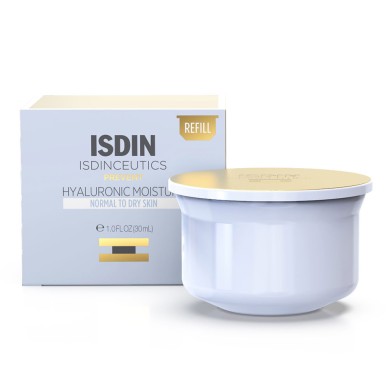 ISDINCEUTICS hyaluronic moisture normal to dry skin recarga 3