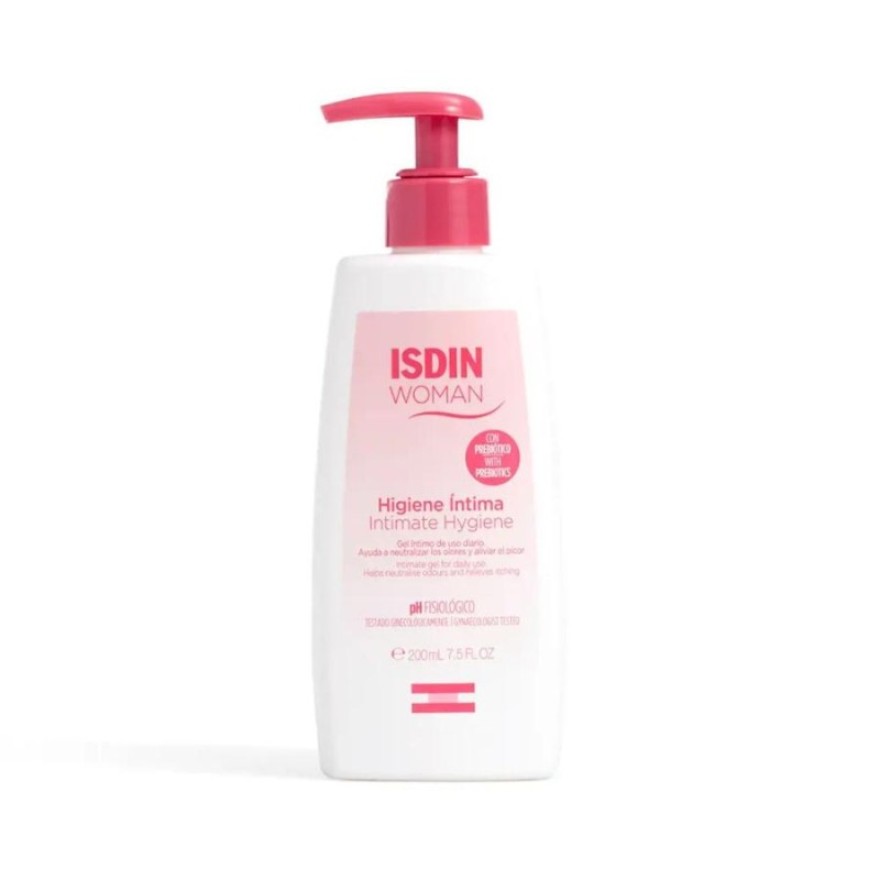 Isdin WOMAN gel higiene íntima 200 ml