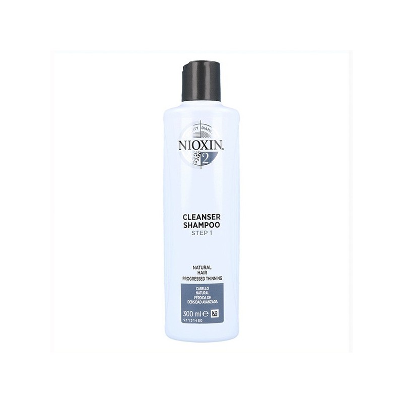 Wella Nioxin Clean Champú Sistema 2 Cabello Natural Avanzado 300 ml