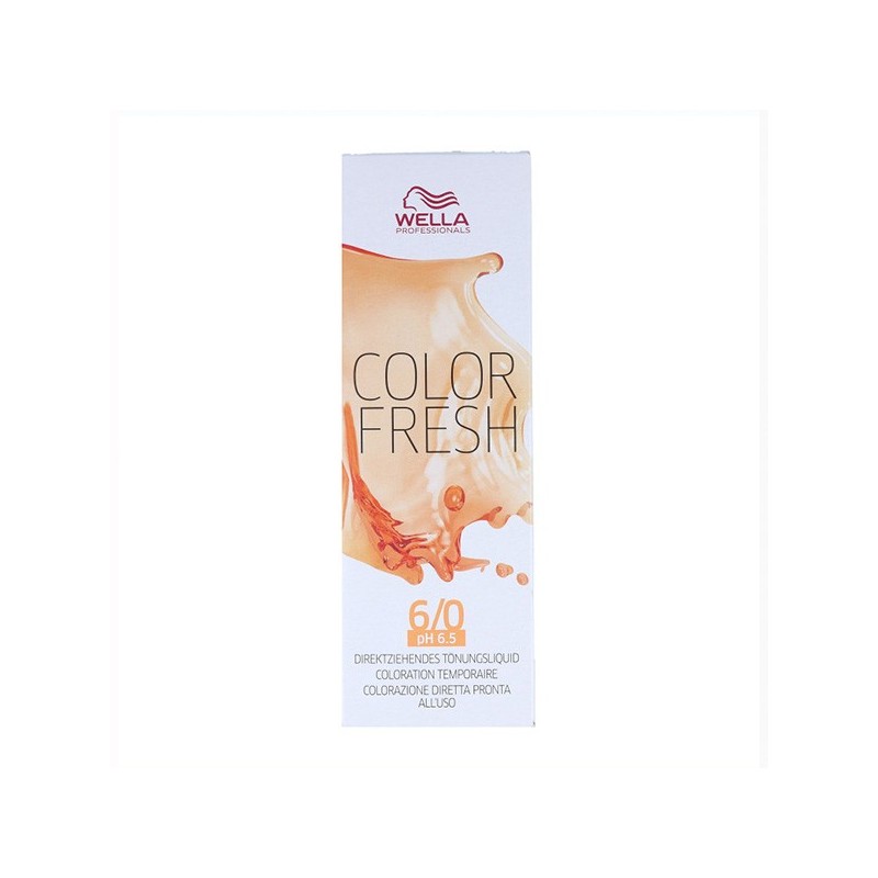 Wella Tinte Color Fresh 6/0 Rubio Oscuro 75 ml