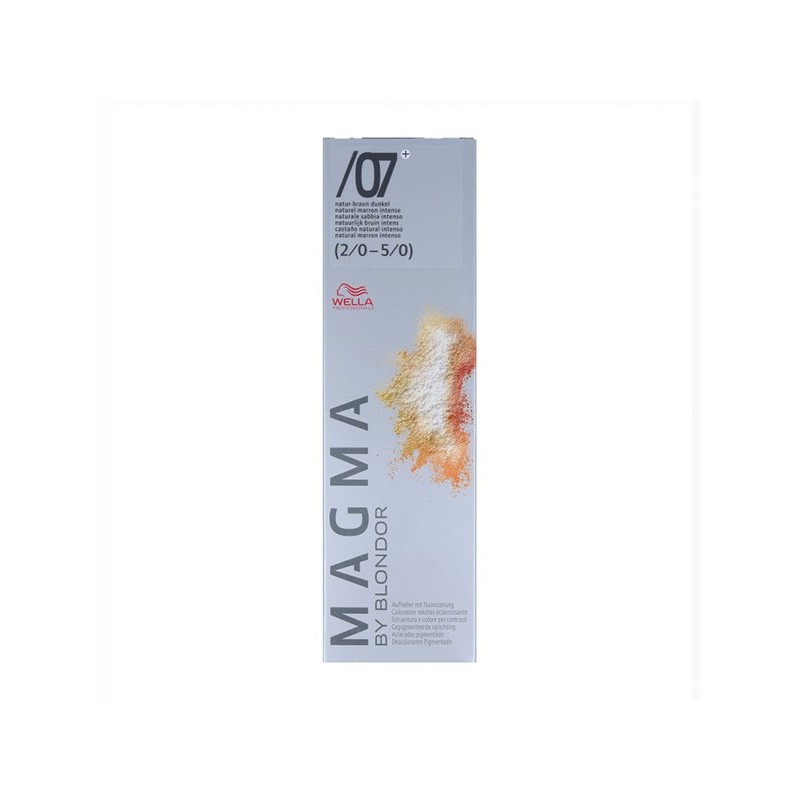 Wella Tinte Magma Color /07+ Castaño Natural Intenso 120 gr