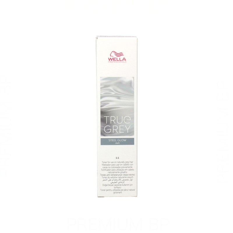 Wella True Grey Matizador en Crema Steel Glow Dark 60 ml