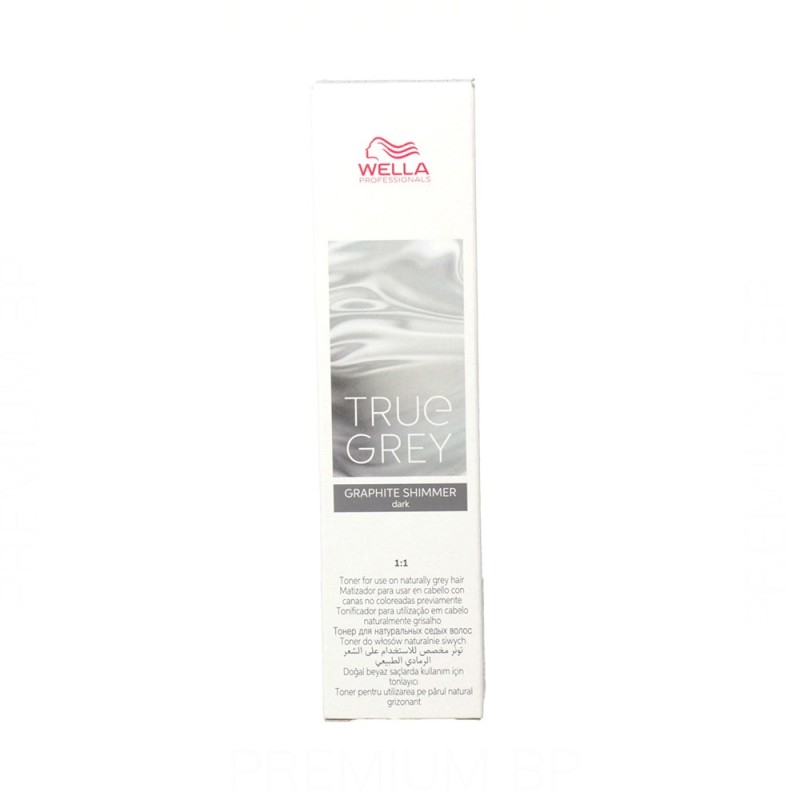 Wella True Grey Matizador en Crema Graphit Shimmer Dark 60 ml