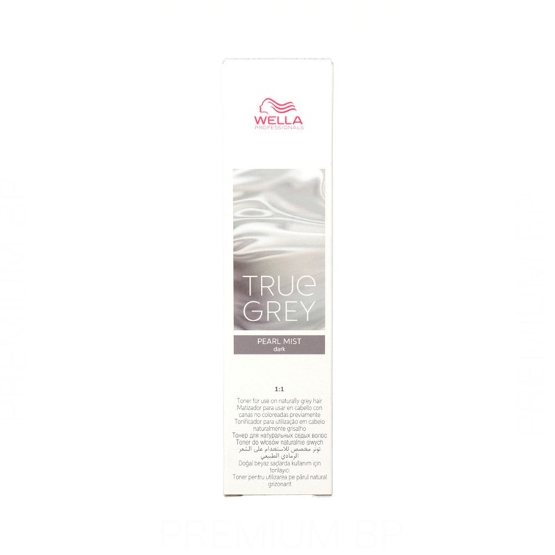 Wella True Grey Matizador en Crema Pearl Mist Dark 60 ml