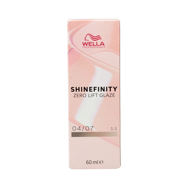 Wella Tinte Shinefinity Color 04/07 Bitter Chocolate 60 ml