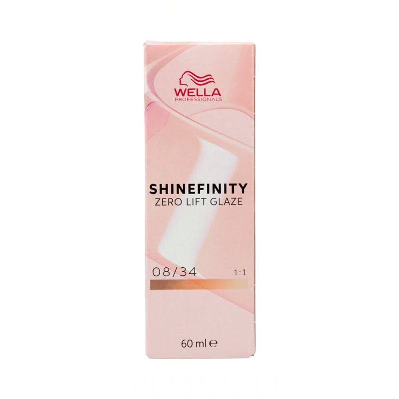 Wella Tinte Shinefinity Color 08/34 Spicy Ginger 60 ml