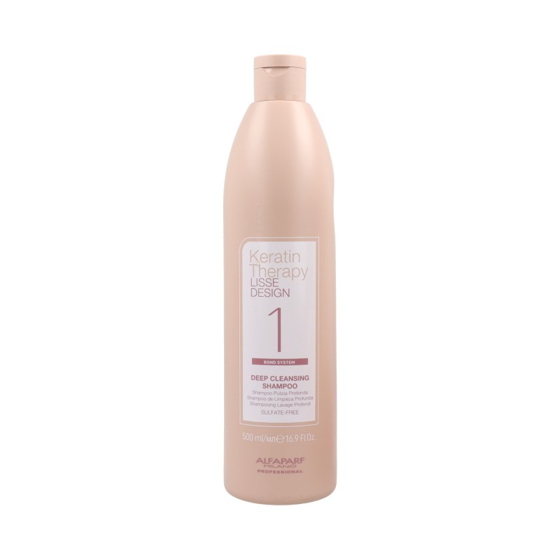 Alfaparf Lisse Design Keratin Therapy 1 Deep Cleansing Champú 500 ml