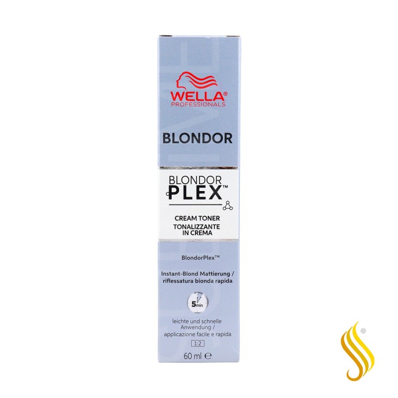 Wella Blondor Plex Crema /86 Ultra Cool Booster 60 ml